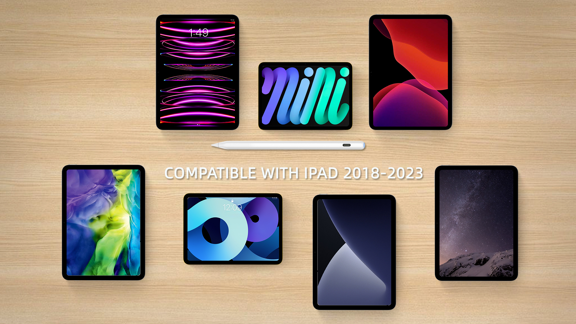 Pencil 2. Generation für iPad: Magnetisch Laden + USB-C